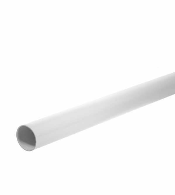 Tube pvc blanc 1 mètre pour aspiration centralisée tuyaux 51 mm drainvac accessoires akaplast pailloux 
